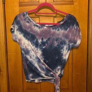 TYE DYE SIDE TIE TEE